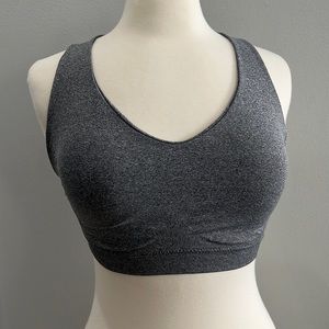 Pro-Fit Seamless Gray Sports Bra NEW